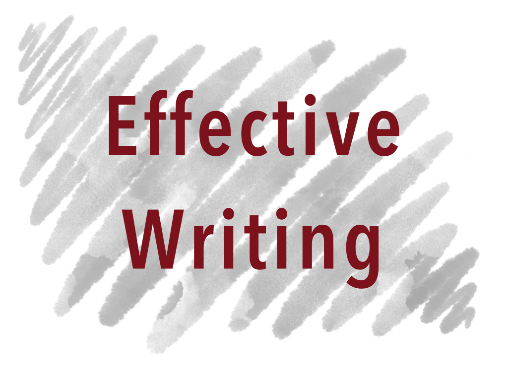 Effective Writing